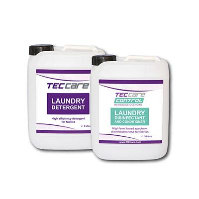 TECcare Control Available in two laundry fluid offerings